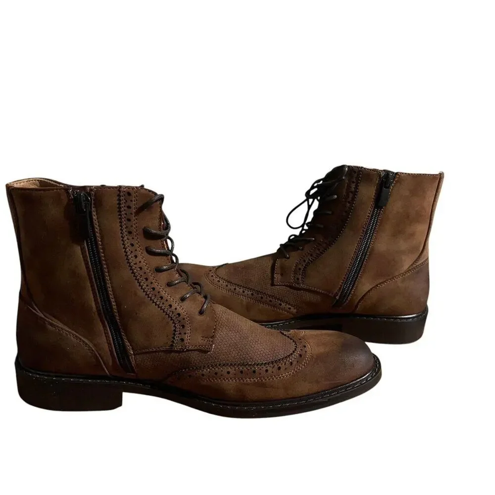 Unlisted Kenneth Cole‎ Buzzer Mens 8.5 Boots Formal Classic Business Casual Work